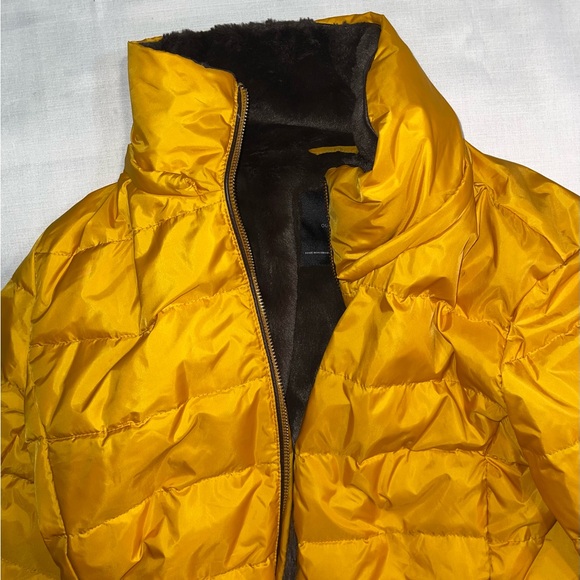 Zara Brown Faux Fur Outerwear - Picture 11 of 12